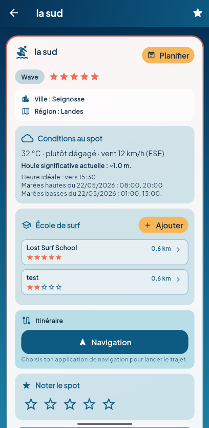 Fiche spot